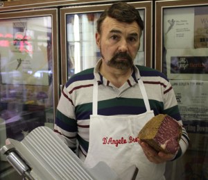 Santo D'Angelo III, "Sonny," takes pride in offering high quality products. He sells a variety of meats including exotic, game and domestic—from boar to buffalo, kangaroo to kobe, veal to venison. If he doesn't have what you want, he'll get it for you.